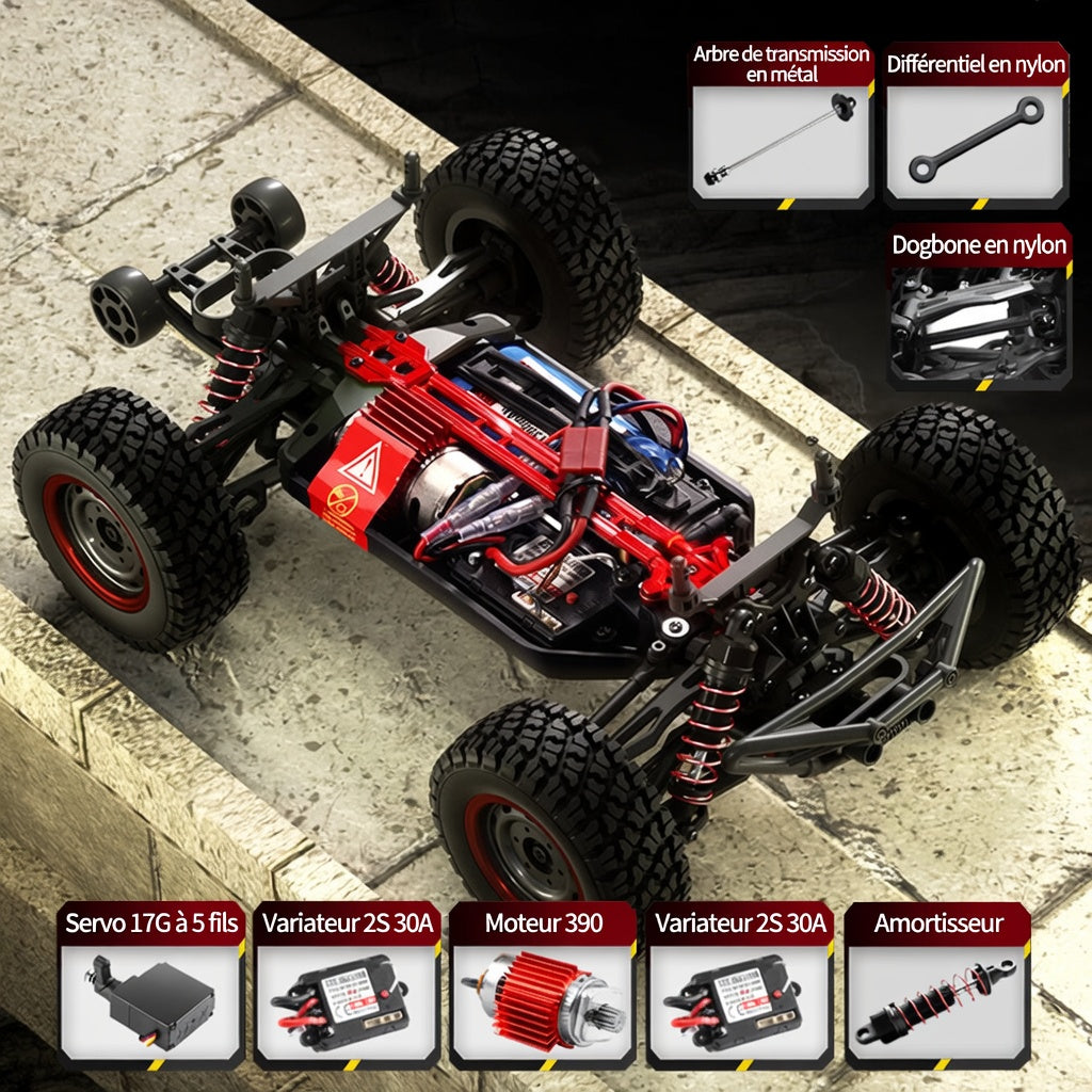 Buggy Radiocommandé Ultra Rapide - RC Télécommandé