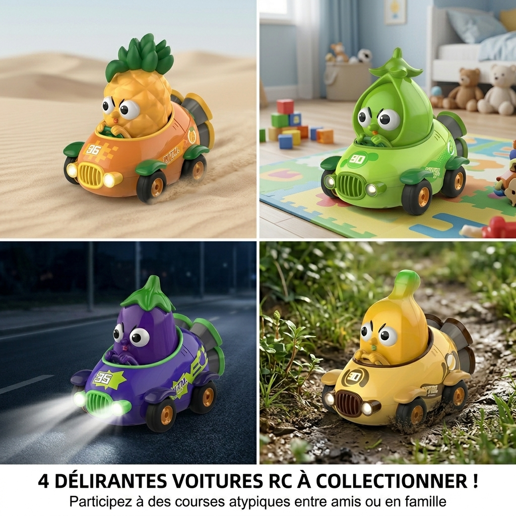 Voiture Petit Pois Télécommandée