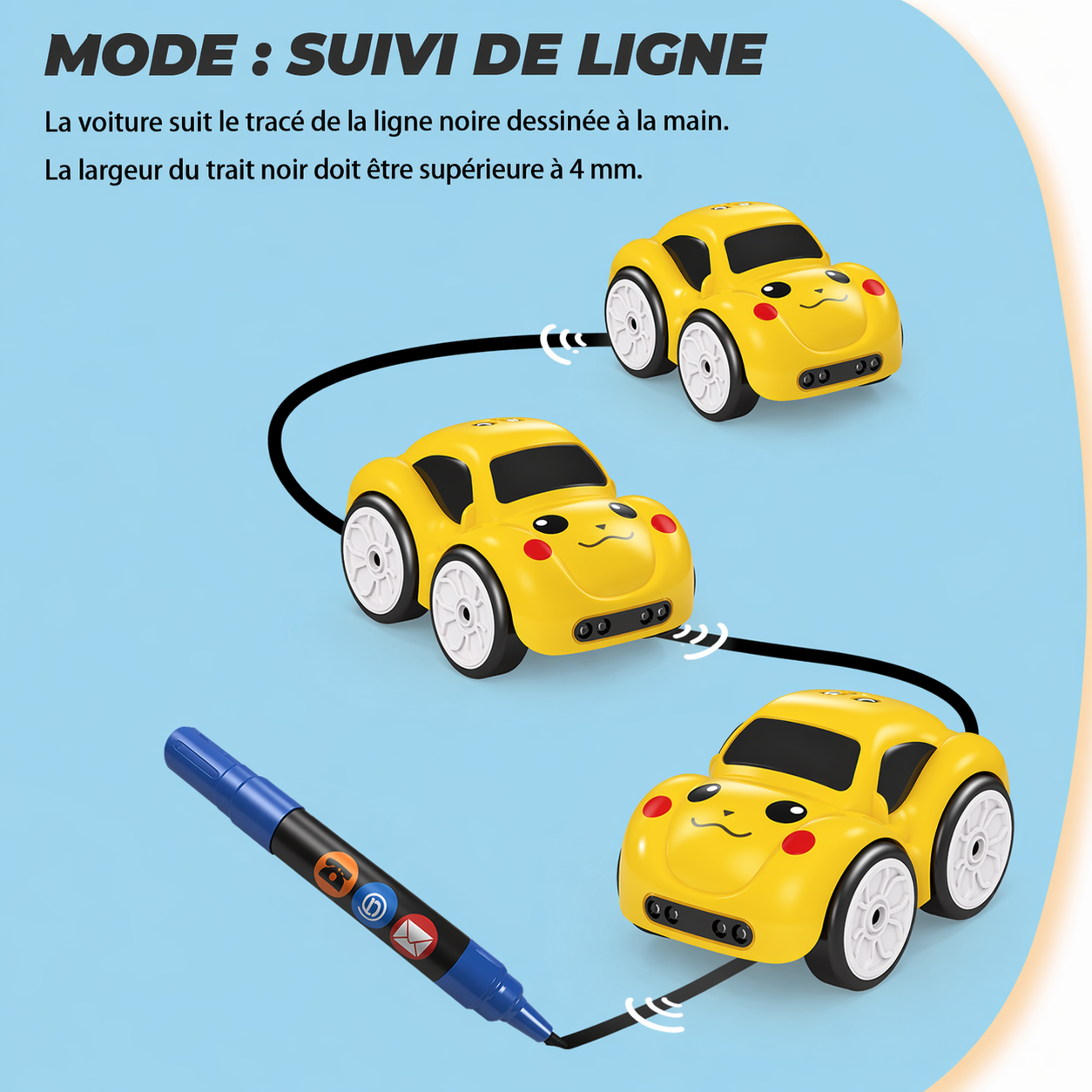 Voiture Télécommandée 3 ans